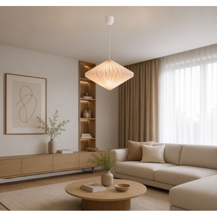 Rabalux - Abajur pentru candelabru, max. 40W, Ø 40 cm, alb