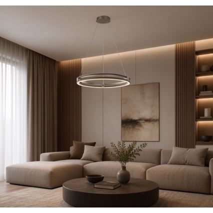 Rabalux - Candelabru LED dimabil pe cablu LED/60W/230V 3000-6500K gri + telecomandă