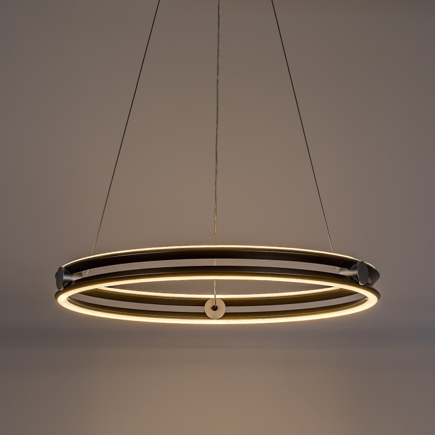 Rabalux - Candelabru LED dimabil pe cablu LED/60W/230V 3000-6500K gri + telecomandă