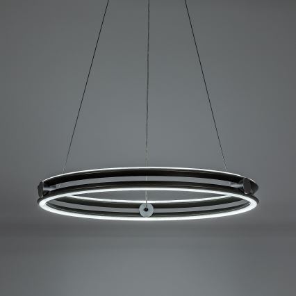 Rabalux - Candelabru LED dimabil pe cablu LED/60W/230V 3000-6500K gri + telecomandă