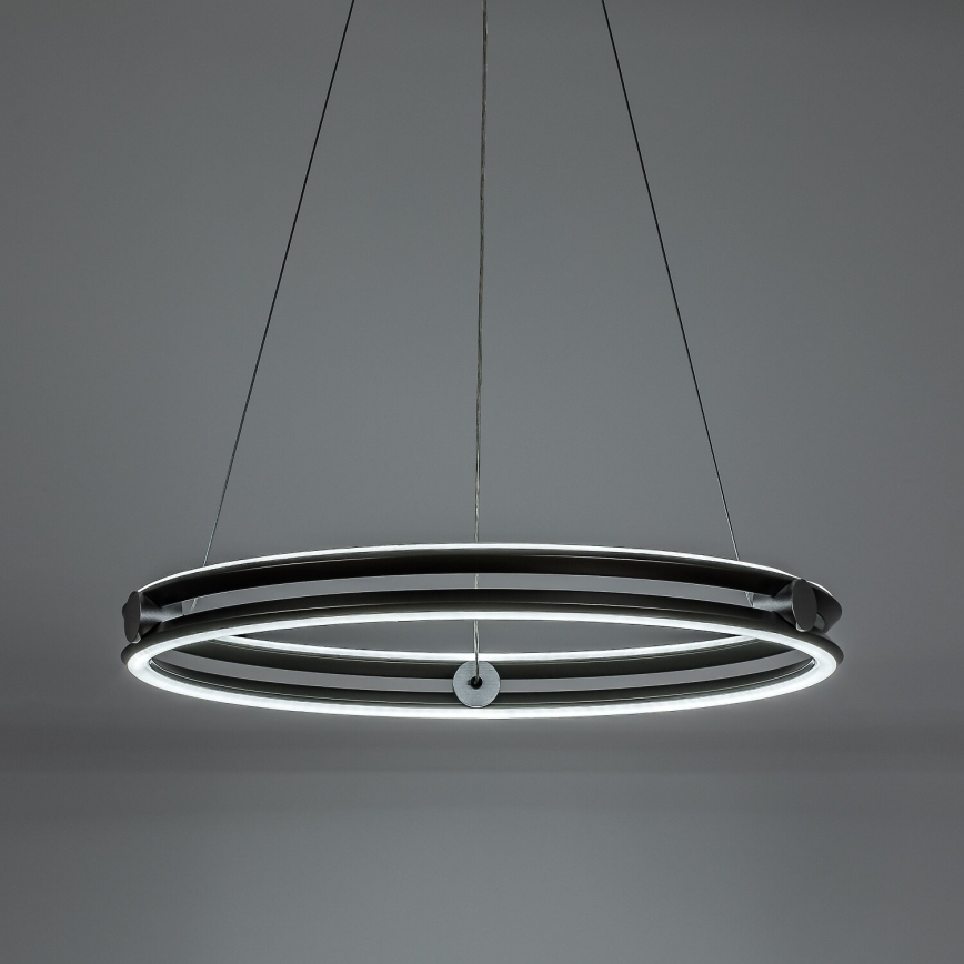 Rabalux - Candelabru LED dimabil pe cablu LED/60W/230V 3000-6500K gri + telecomandă