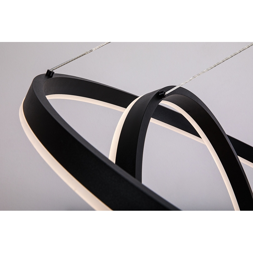 Rabalux - Lustru LED dimabil, suspendat pe cablu, 80 W, 230 V, 3000–6500 K, cu telecomandă