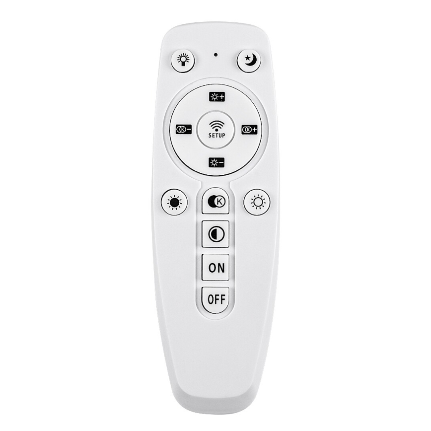 Rabalux - Lustru LED dimabil, suspendat pe cablu, 80 W, 230 V, 3000–6500 K, cu telecomandă