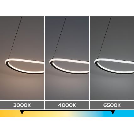 Rabalux - Lustru LED dimabil suspendat pe cablu LED/45W/230V 3000-6500K + telecomandă