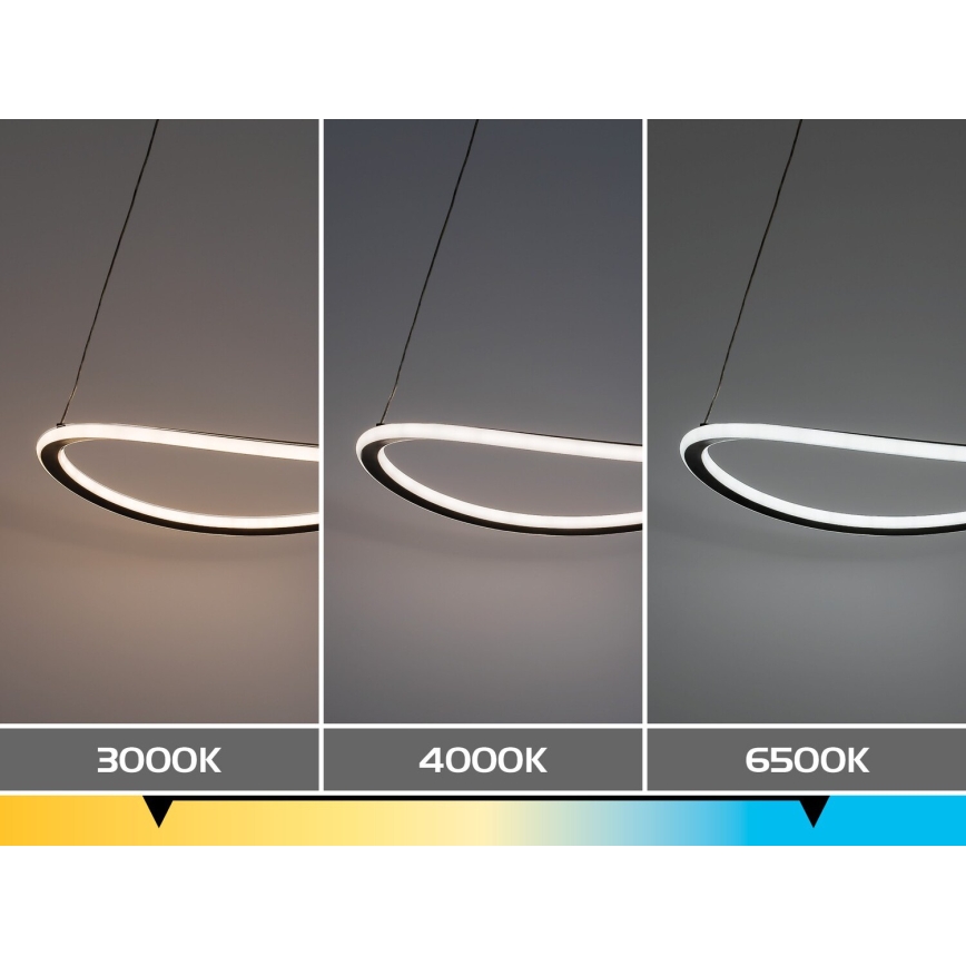 Rabalux - Lustru LED dimabil suspendat pe cablu LED/45W/230V 3000-6500K + telecomandă