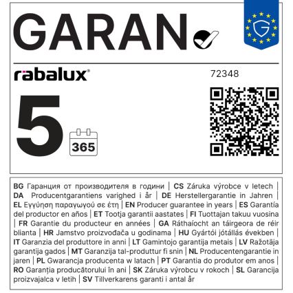 Rabalux - Lustră LED dimabilă suspendată pe cablu LED/75W/230V 3000-6500K + telecomandă
