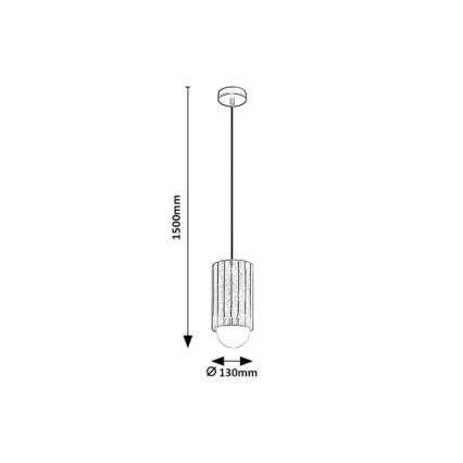 Rabalux - Lampă suspendată pe cablu 1xG9/5W/230V