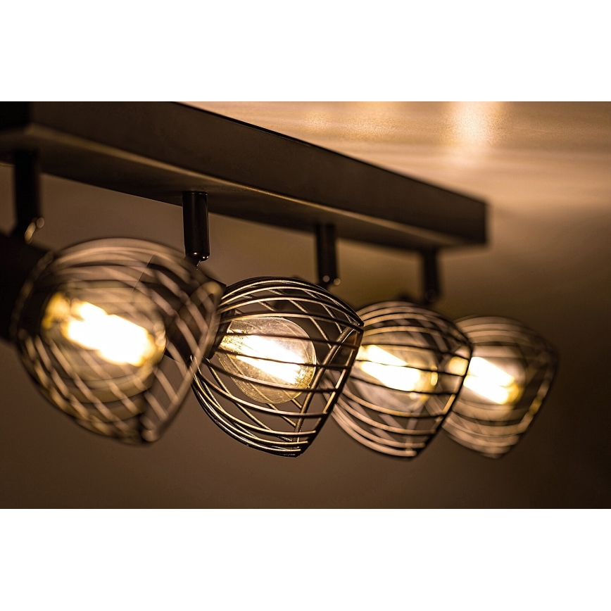 Rabalux - Spot cu 4 becuri E14/10W/230V