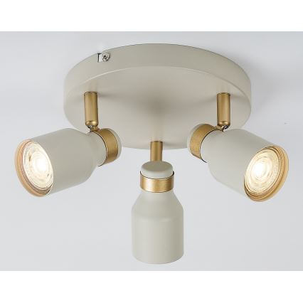 Rabalux - Plafonieră cu 3 spoturi, GU10/15W/230V
