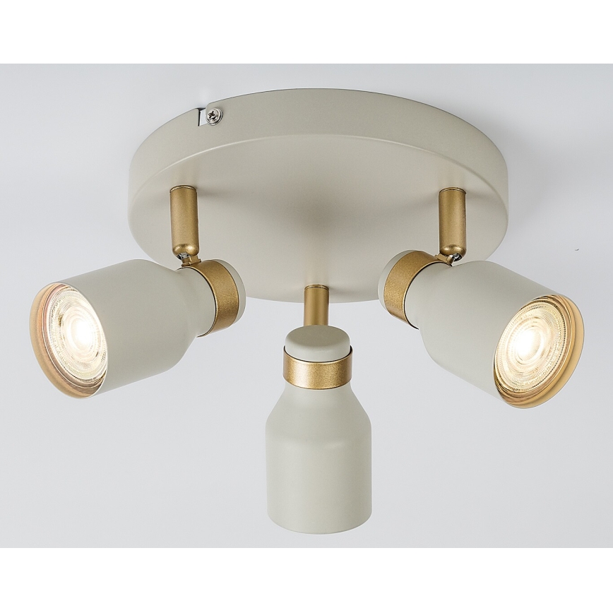 Rabalux - Plafonieră cu 3 spoturi, GU10/15W/230V
