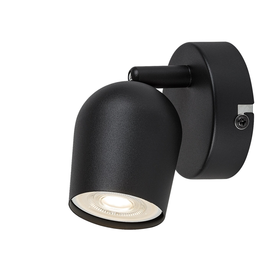 Rabalux - Aplica de perete cu spot 1xGU10/15W/230V, neagră