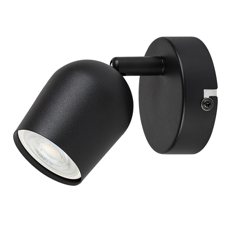 Rabalux - Aplica de perete cu spot 1xGU10/15W/230V, neagră