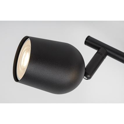 Rabalux - Spot cu 2 socluri GU10, 15W, 230V, negru