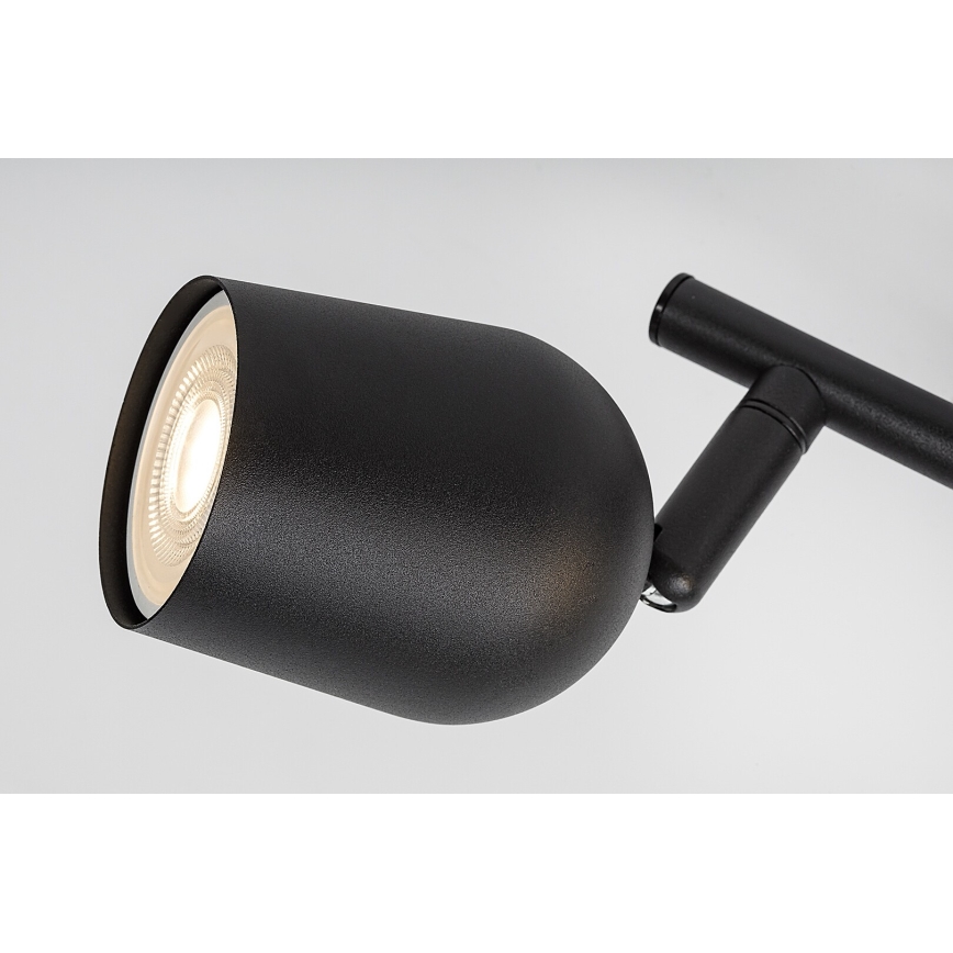 Rabalux - Spot cu 2 socluri GU10, 15W, 230V, negru