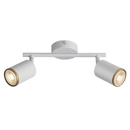 Rabalux - Spot dublu 2 x GU10, 15 W, 230 V, alb