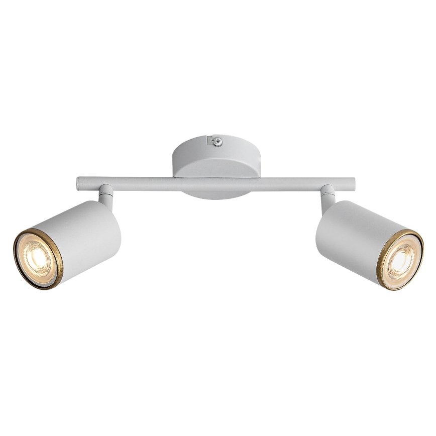 Rabalux - Spot dublu 2 x GU10, 15 W, 230 V, alb