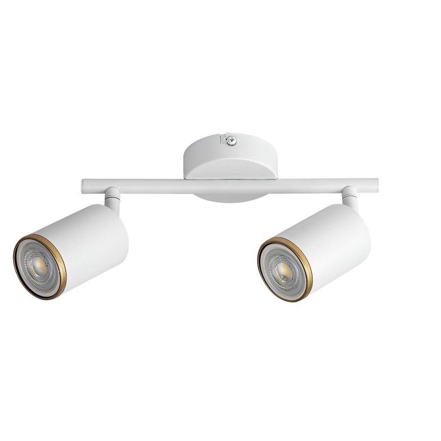 Rabalux - Spot dublu 2 x GU10, 15 W, 230 V, alb