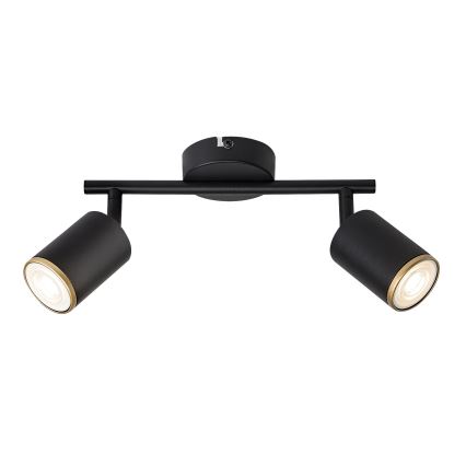 Rabalux - Spot cu 2x GU10, 15 W, 230 V, negru