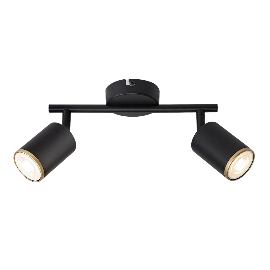 Rabalux - Spot cu 2x GU10, 15 W, 230 V, negru