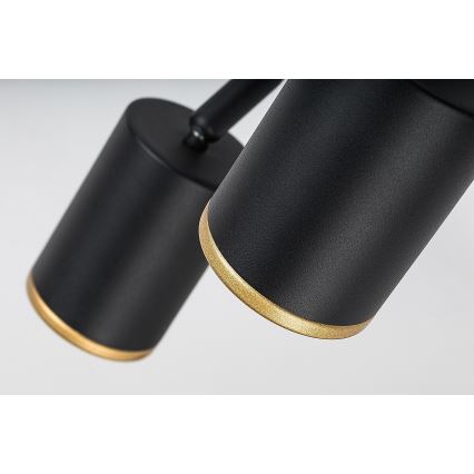 Rabalux - Spot cu 2x GU10, 15 W, 230 V, negru