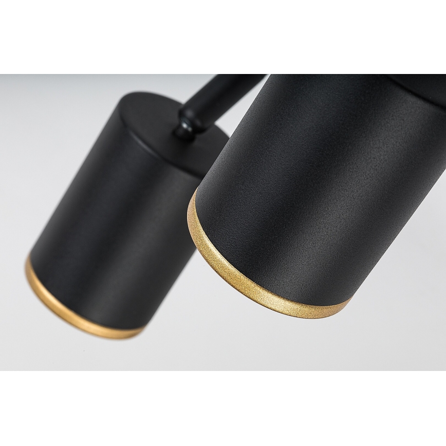 Rabalux - Spot cu 2x GU10, 15 W, 230 V, negru