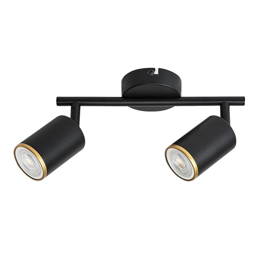 Rabalux - Spot cu 2x GU10, 15 W, 230 V, negru
