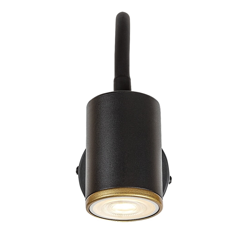 Rabalux - Aplică spot de perete 1xGU10/15W/230V negru