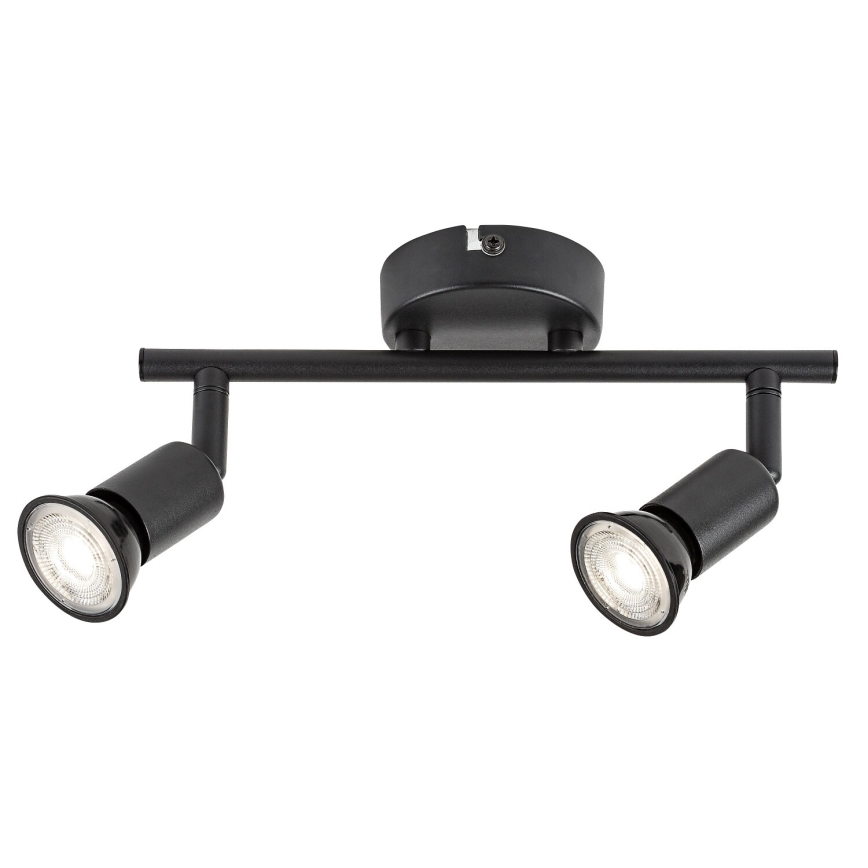 Rabalux - Lampă spot 2xGU10/25W/230V neagră