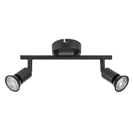Rabalux - Lampă spot 2xGU10/25W/230V neagră