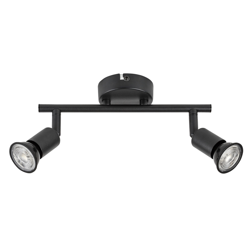 Rabalux - Lampă spot 2xGU10/25W/230V neagră