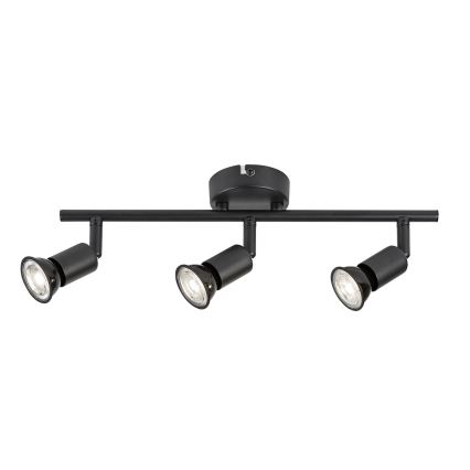 Rabalux - Spot 3xGU10/25W/230V negru