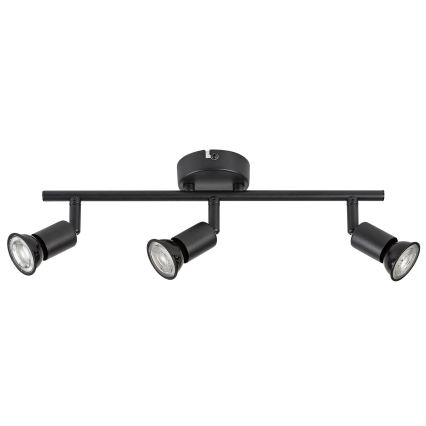 Rabalux - Spot 3xGU10/25W/230V negru