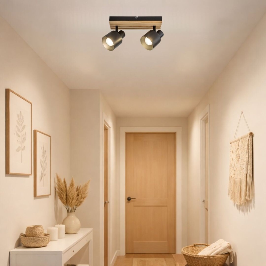 Rabalux - Lampă cu 2 spoturi E14/10W/230V