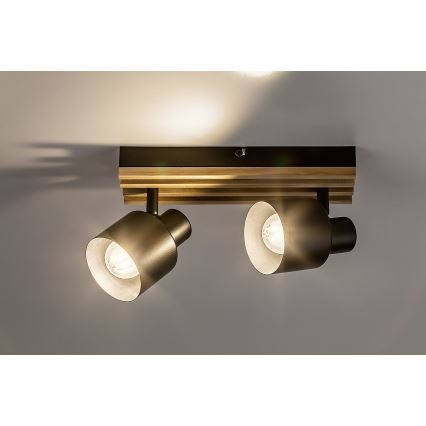 Rabalux - Lampă cu 2 spoturi E14/10W/230V