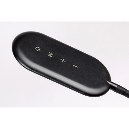 Rabalux - Lampă de birou LED cu touch reglabilă, LED/10W/230V, 3000-6000K, neagră