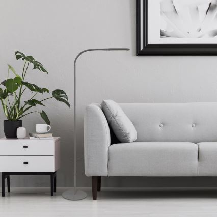 Rabalux - Lampă de podea LED reglabilă cu atingere LED/10W/230V 3000-6000K gri