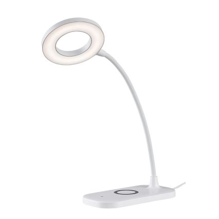 Rabalux - Lampă de birou LED tactilă reglabilă cu încărcare wireless LED/5W/5V 2700-6000K albă