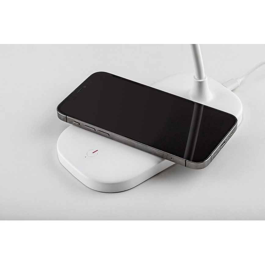 Rabalux - Lampă de birou LED tactilă reglabilă cu încărcare wireless LED/5W/5V 2700-6000K albă