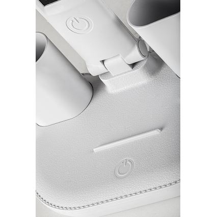 Rabalux - Lampă de birou LED reglabilă cu ventilator LED/7W/5V 3000/4000/6500K