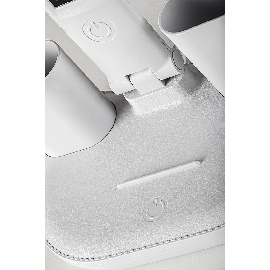 Rabalux - Lampă de birou LED reglabilă cu ventilator LED/7W/5V 3000/4000/6500K