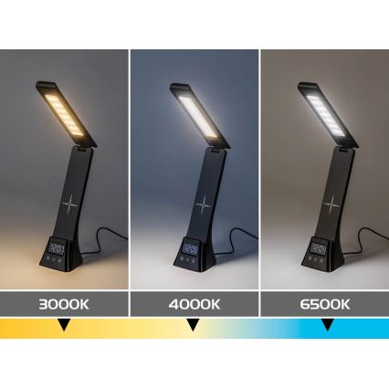 Rabalux - Lampă de birou LED tactilă, dimabilă, 6W/5V, 3000/4000/6500K
