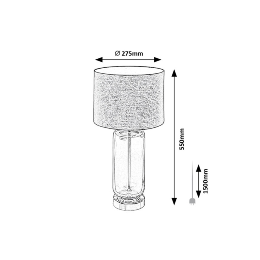 Lampă de masă Rabalux 1xE27/60W/230V