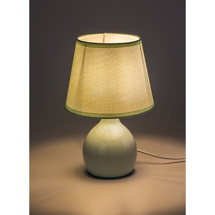 Rabalux - Lampă de masă 1xE14/40W/230V verde mentă