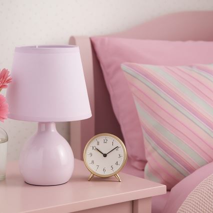 Rabalux - Lampă de masă 1xE14/40W/230V roz