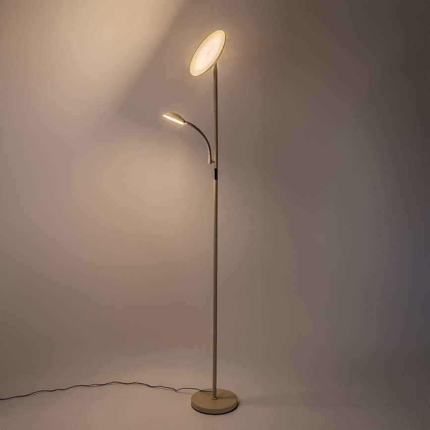 Rabalux - LED Lampă de podea dimerizabilă LED/23W/230V 3000/4200/6500 bej