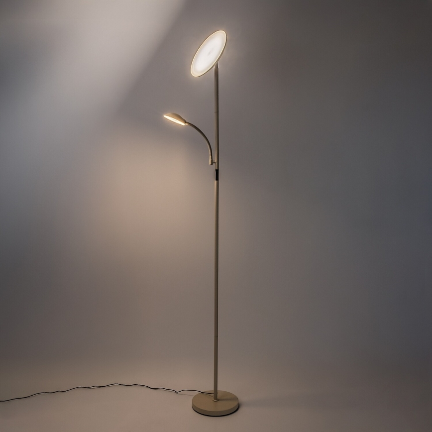 Rabalux - LED Lampă de podea dimerizabilă LED/23W/230V 3000/4200/6500 bej