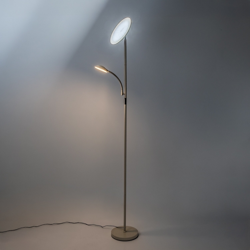 Rabalux - LED Lampă de podea dimerizabilă LED/23W/230V 3000/4200/6500 bej