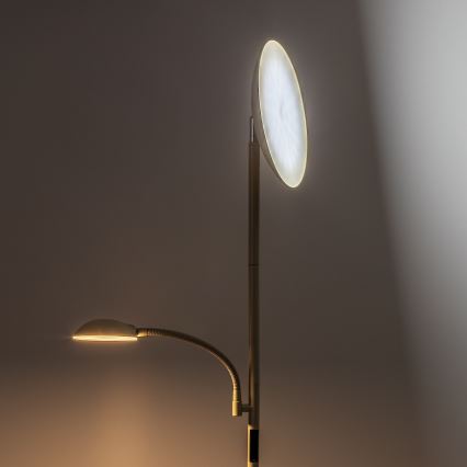Rabalux - LED Lampă de podea dimerizabilă LED/23W/230V 3000/4200/6500 bej