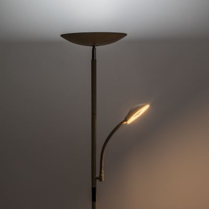 Rabalux - LED Lampă de podea dimerizabilă LED/23W/230V 3000/4200/6500 bej