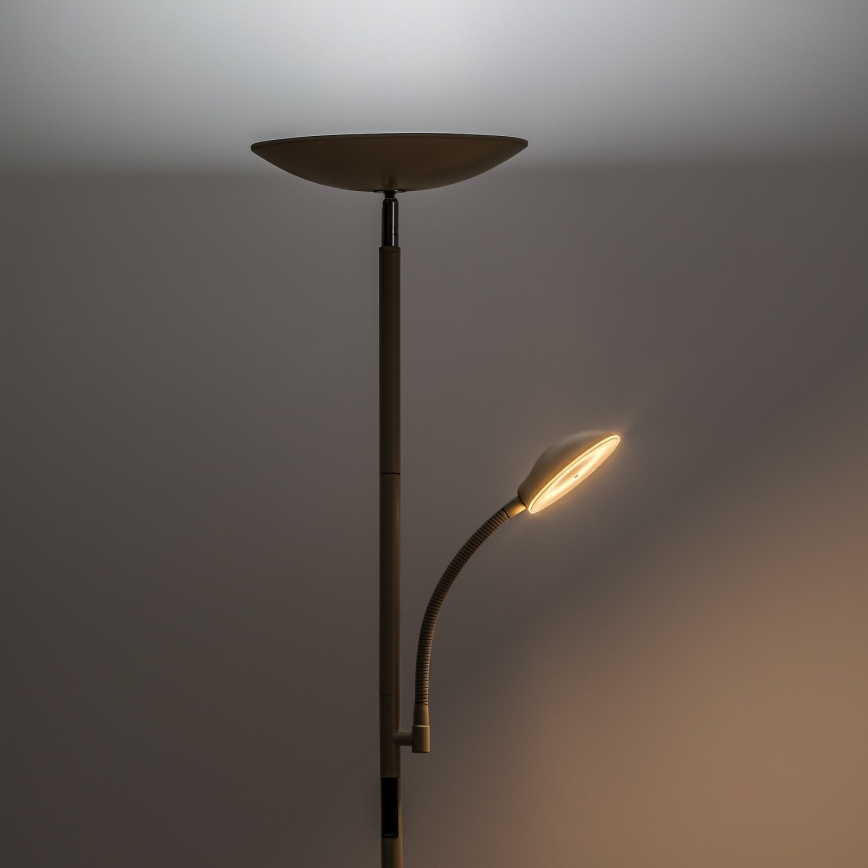 Rabalux - LED Lampă de podea dimerizabilă LED/23W/230V 3000/4200/6500 bej